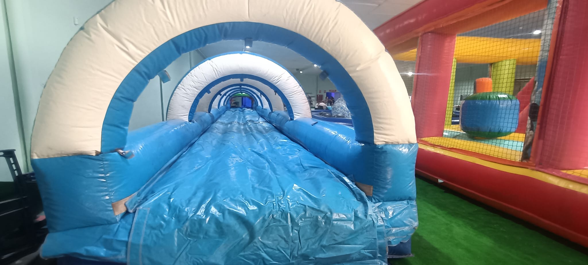 Tobogán inflable