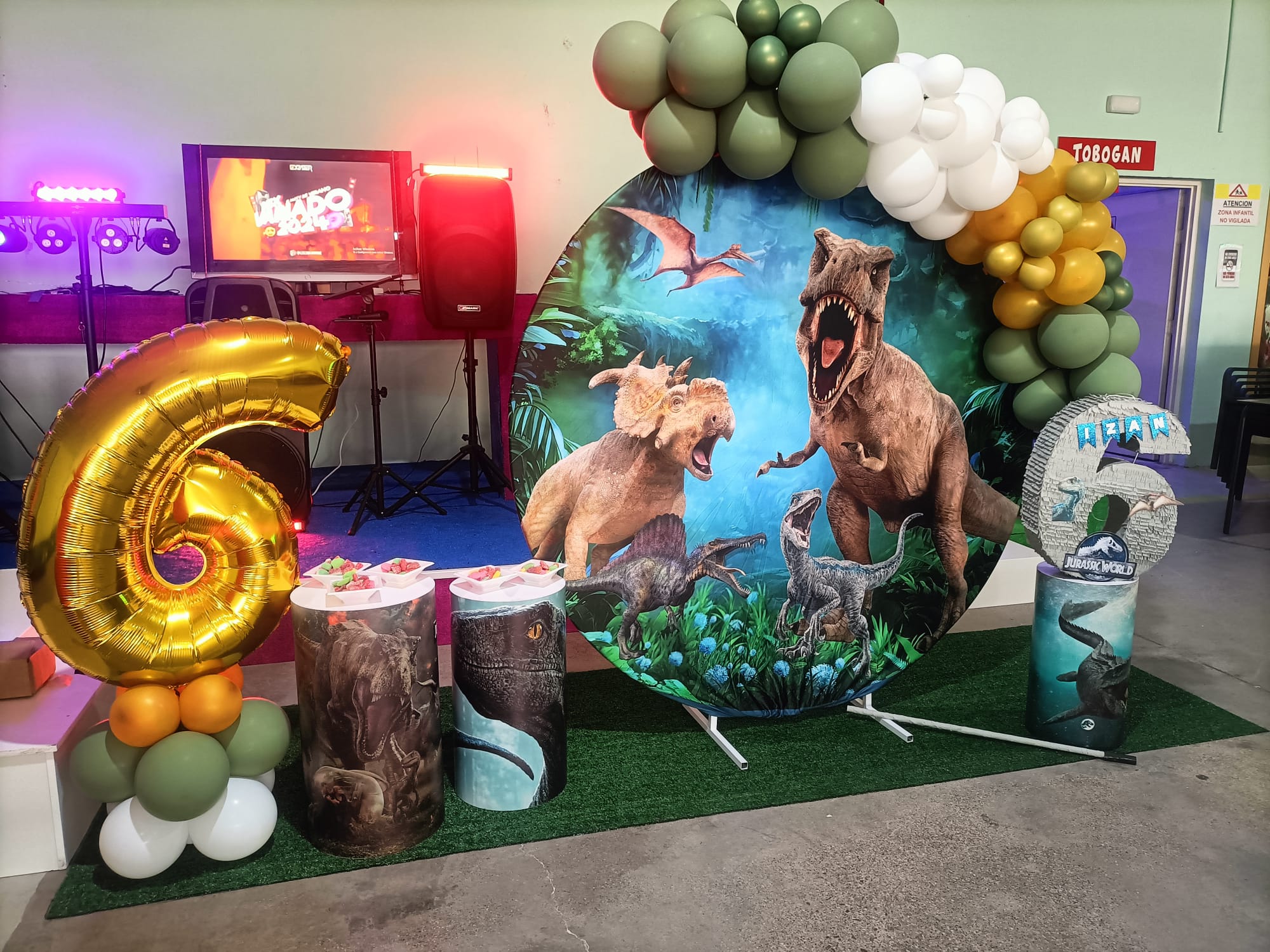 Cumpleaños Jurassic World